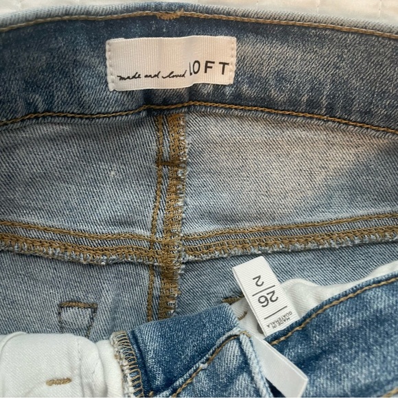 Loft Distressed Jeans - Picture 5 of 5